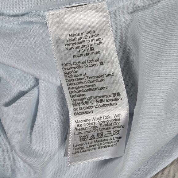 J. Crew Broken-in jersey button-front tank top with ruffle trim CK292 M NWT - Picture 5 of 10